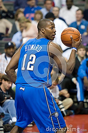 Dwight Howard Of The Orlando Magic Editorial Stock Photo