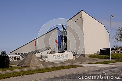 VISIT TO DYBBOL BANKE SONDERBORG Editorial Stock Photo