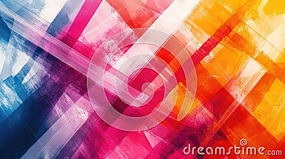 Dynamic Abstract Background with Bold Intersecting Lines in Contrasting Colors, Creating a Visually Striking Effect for Stock Photo