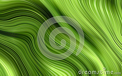 Dynamic color series. Artistic abstraction with colorful wavy lines. Creative multi colored wave line pattern. Stock Photo