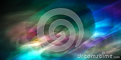 Dynamic colorful abstraction Stock Photo
