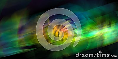 Dynamic colorful abstraction Stock Photo