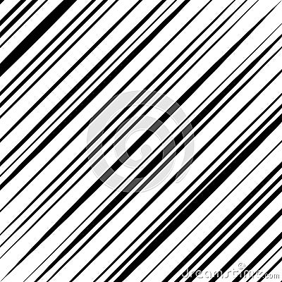 Dynamic diagonal, oblique, slanted lines, stripes geometric pattern, background. Texture with skew lines. Linear, lineal design Vector Illustration