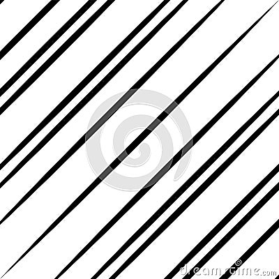 Dynamic diagonal, oblique, slanted lines, stripes geometric pattern, background. Texture with skew lines. Linear, lineal design Vector Illustration