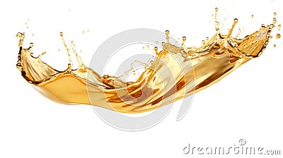 A dynamic image capturing a splash of liquid on a pristine white surface. Perfect for adding a sense of movement and Stock Photo