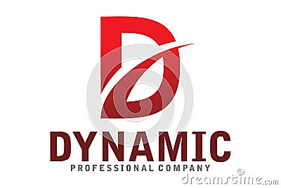 Dynamic logo Vector Illustration