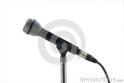 Dynamic microphone Stock Photo