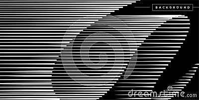 Dynamic motion sharp line abstract background Vector Illustration