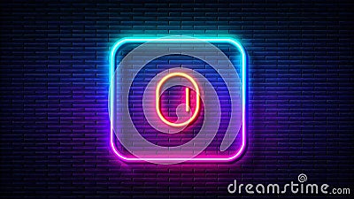 Dynamic Neon Message Counter Animation Watch a Glowing Number Count Up on a Striking Black Background for Engaging Stock Photo