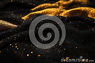 Dynamic patterns of light and particles generate an abstract visual interpretation of digital energy Stock Photo