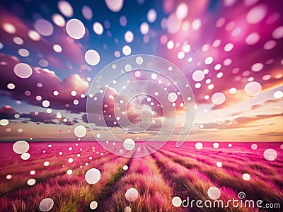 Dynamic Pink and White Polka Dot Loop Background for Creative Video Projects Seamless 4K Animation Loop Stock Photo