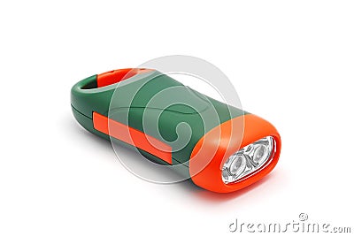 Dynamo flashlight Stock Photo