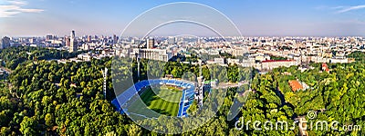 Dynamo Stadium in Kiev, Ukraine Stock Photo