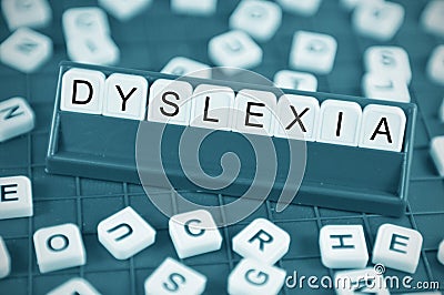 Dyslexia Stock Photo