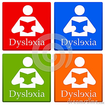 Dyslexia Stock Photo