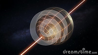 Dyson sphere Stock Photo