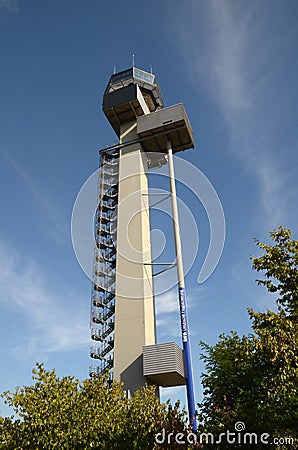 DÃ¼sseldorf Intarnational - New Control Tower Editorial Stock Photo