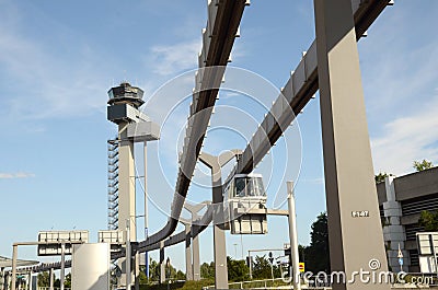 DÃ¼sseldorf Intarnational - New Control Tower Editorial Stock Photo