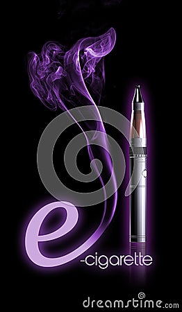 E-cigarette Stock Photo