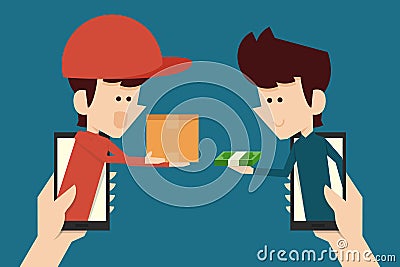 E-commerce concept Vector Illustration