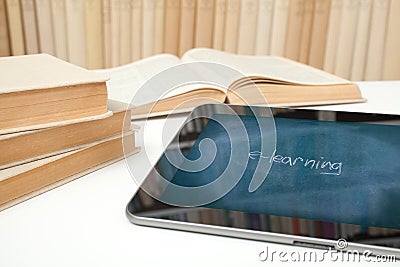 E-learning Stock Photo