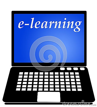 E-learning Stock Photo