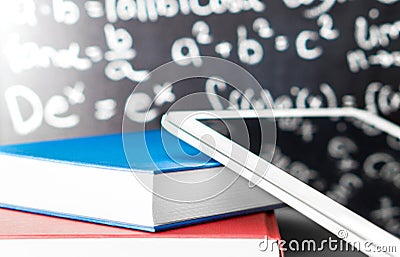 E learning and modern education concept. Stock Photo