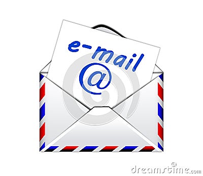 E-mail icon Stock Photo