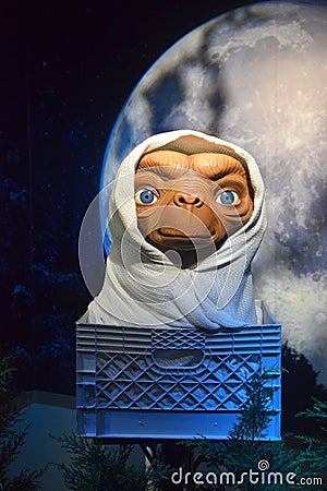 E.T. the Extra Terrestrial Alien Editorial Stock Photo