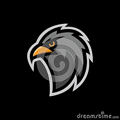 Eagle head logo design Vector Illustration