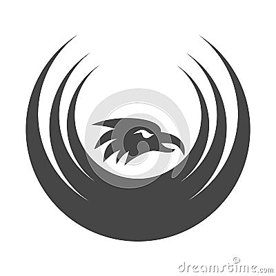 Eagle logo Stock Photo