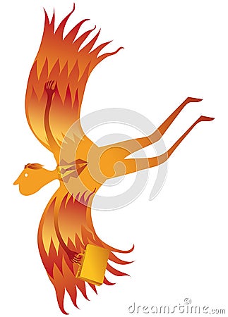 Eagle Man Vector Illustration