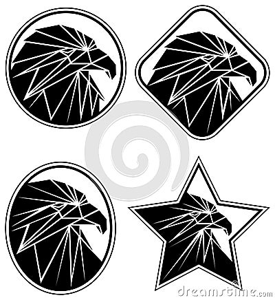 Eagle symbols Vector Illustration