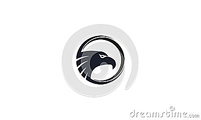 Eagle vector design for logo icon Pro Vector Vector Illustration