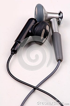 ear phones Stock Photo