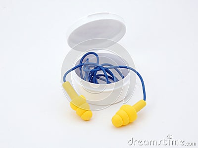 Ear Plugs Stock Photo