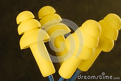 Ear plugs Stock Photo