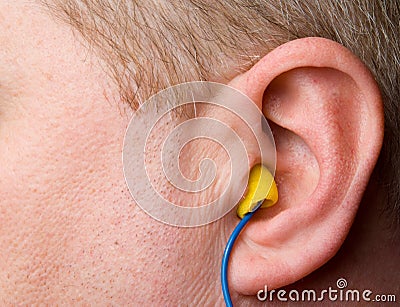 Ear Plugs Stock Photo