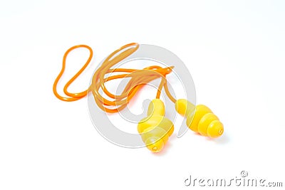 Ear plugs Stock Photo