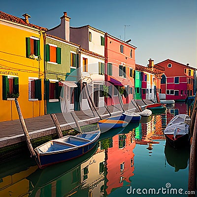 postcard from Venice ai Stock Photo