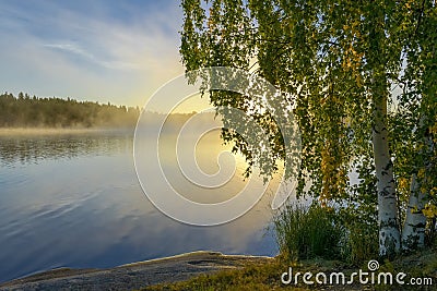 Early in the morning Stock Photo