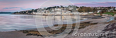 Early Morning light over St Mawes in South Cornwall Stock Photo