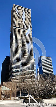 Worldâ€™s Tallest Building Designed by a Women Editorial Stock Photo