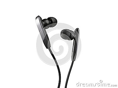 Earphone Stock Photo