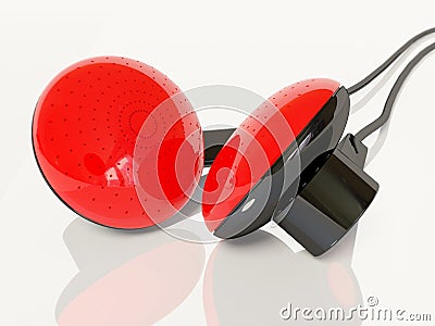 Earphone Stock Photo