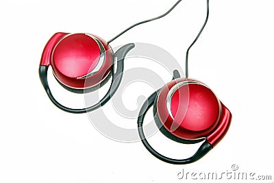 Earphone Stock Photo