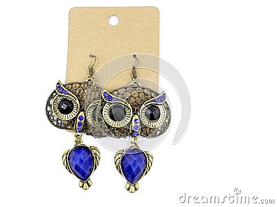 Earrings for women - Jewel Stock Photo
