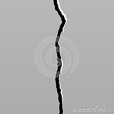 Earth Crack Vector Illustration