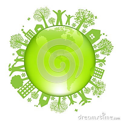 Earth Day Vector Illustration