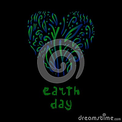 Earth day.Vector illustration Vector Illustration